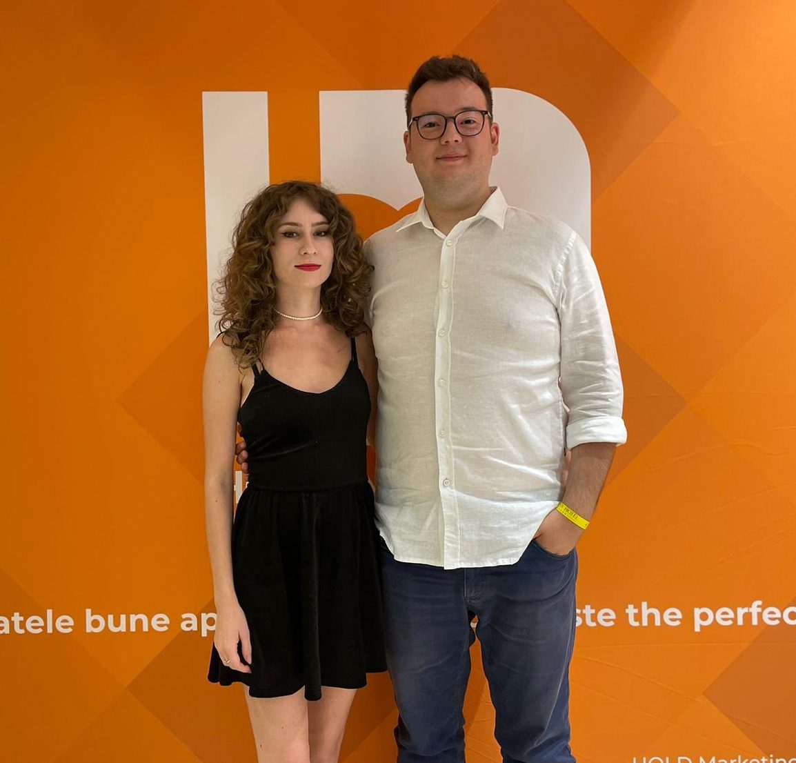 Teodora Pop impreuna cu Sorin Trifu la Teambuilding 2023