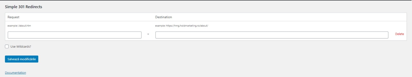 Optimizare SEO | Redirectionare 301